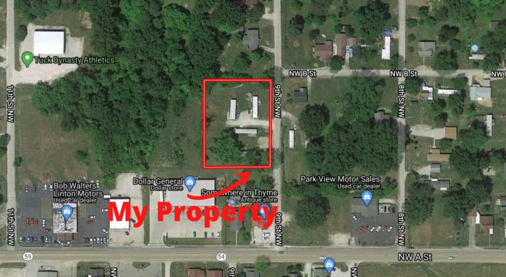 Large building lot with multiple utility hookups! Find Some Land