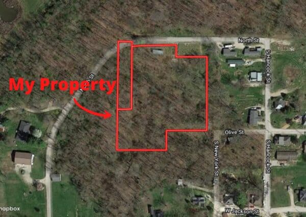 IN-ORA-TS0103-Nearly 3 wooded acres with all city utilities in French Lick!